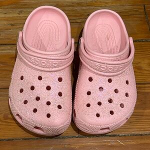 Crocs glitter youth size 1